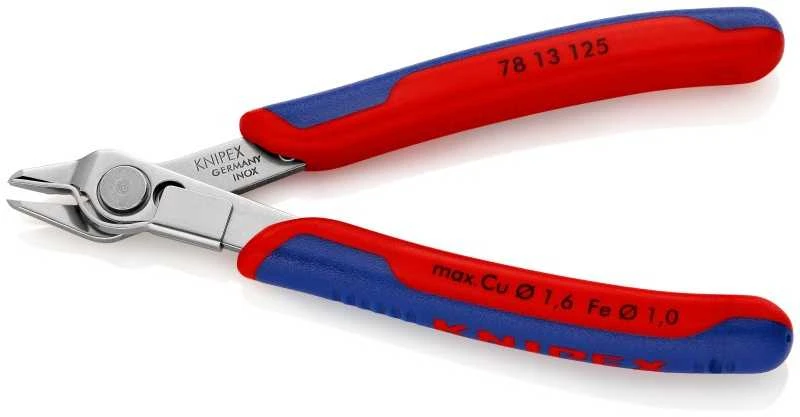 Preciziškos kirpimo replės 125mm KNIPEX 7813