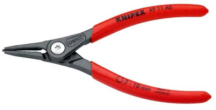 Replės žiedams Knipex 4911A0; 3-10 mm