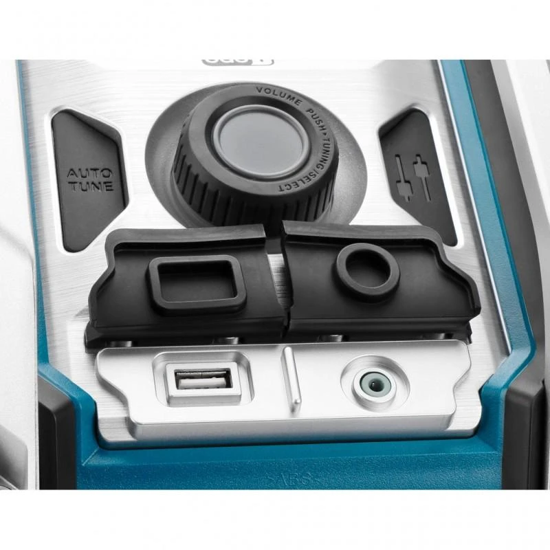 Makita DMR115 Radijas, CXT (12V Max (10,8V) / LXT (18V) baterijos, Žemųjų dažnių garsiakalbis, Bluetooth ir USB, DAB/DAB+