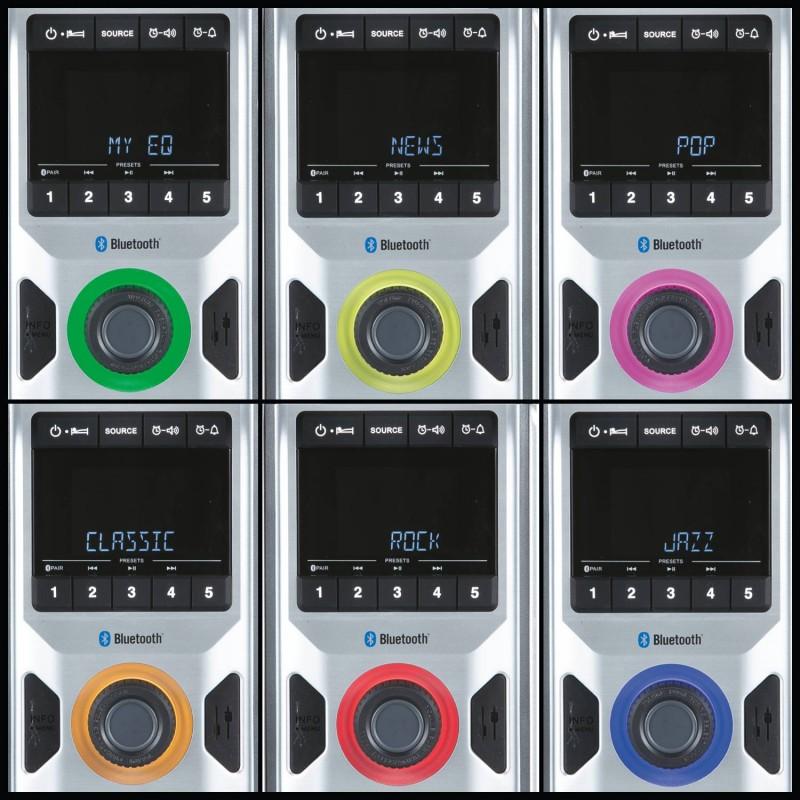 Radijas Makita DMR114B (su Bluetooth, USB, MP3 jungtimis, sub-woofer)