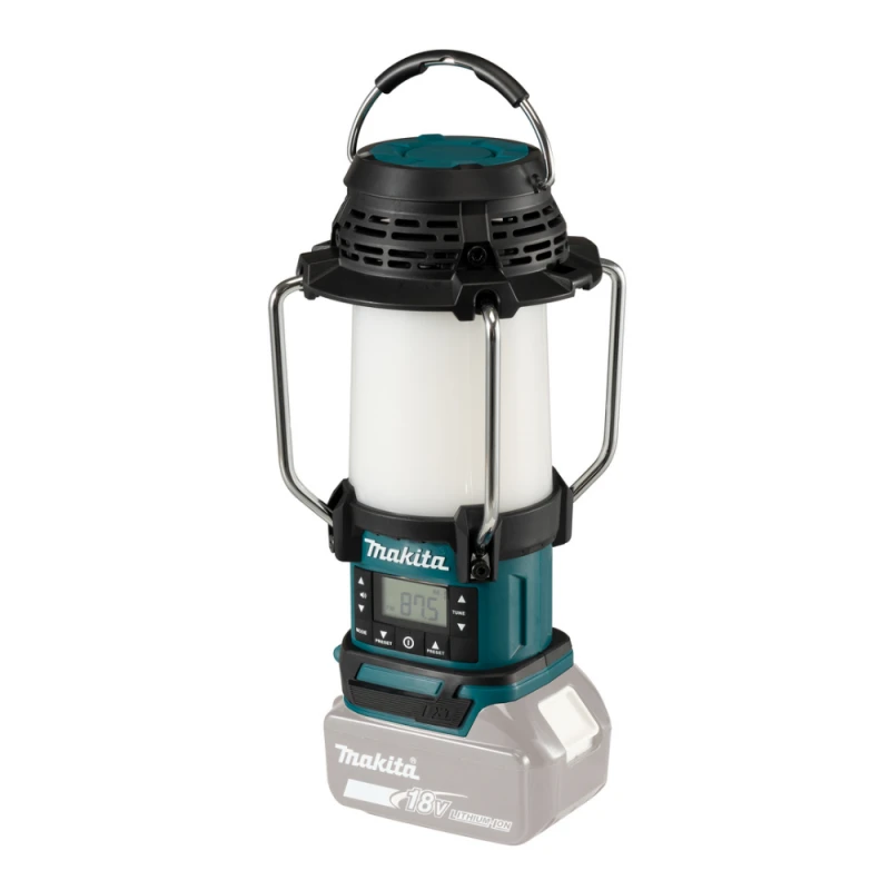 Makita Akumuliatorinis LXT® žibintas / radijas DMR055 14,4V / 18V • 130 lx