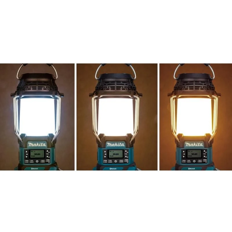 Makita Akumuliatorinis LXT® žibintas / radijas DMR057 14,4V / 18V • 1 000 lx