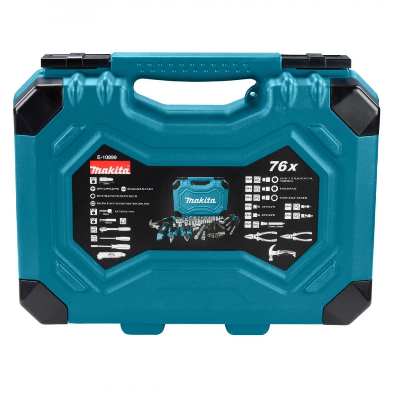 Makita RANKINIŲ ĮRANKIŲ RINKINYS 76VNT. E-10899 76VNT