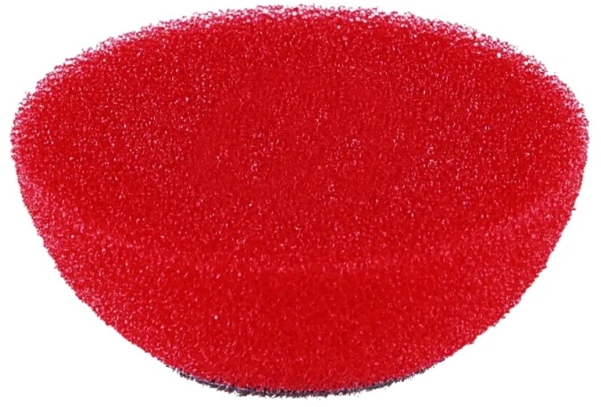 Raudona poliravimo kempinė FLEX PP-C 25 VE, 5 vnt.