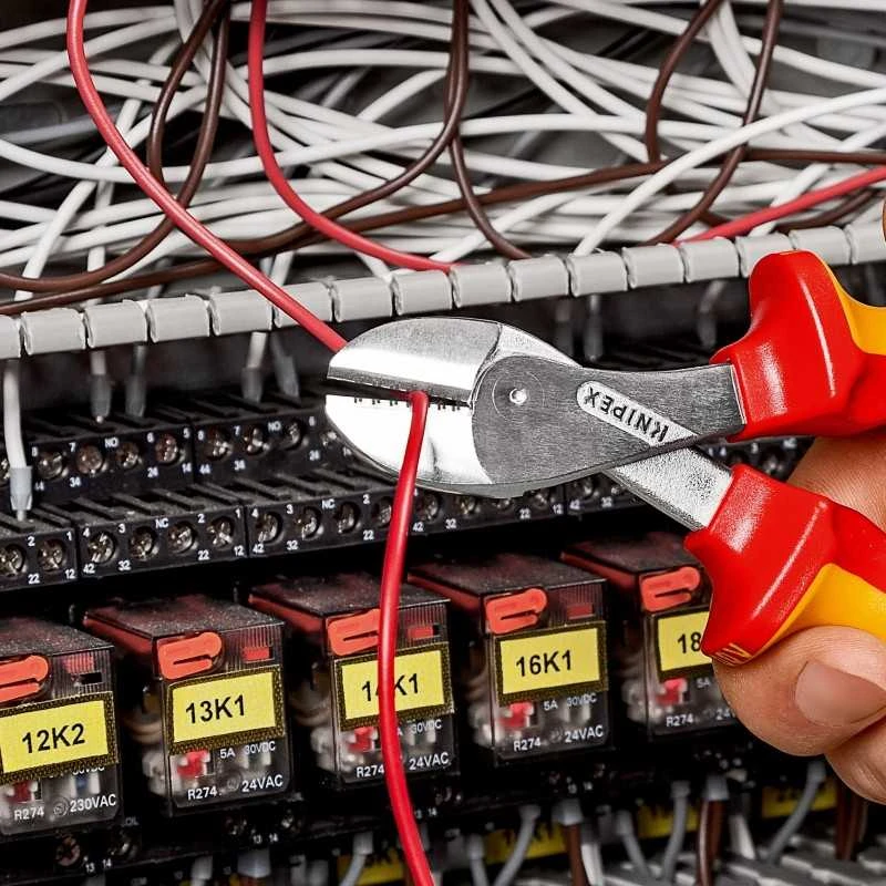 Žnyplės šoninio kirpimo X-Cut 160mm VDE, Knipex