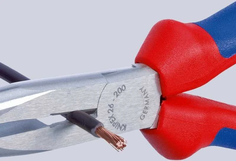 Smailianosės lenktos replės 200mm, Knipex