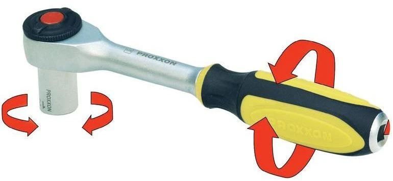 Rotacinė terkšlė 1/4 PROXXON