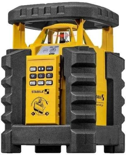 Lazerinis rotacinis nivelyras LAR 350 + trikojis + liniuotė, Stabila
