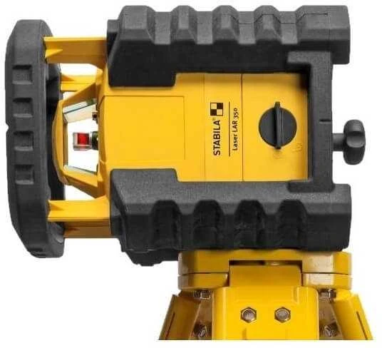 Lazerinis rotacinis nivelyras LAR 350 + trikojis + liniuotė, Stabila