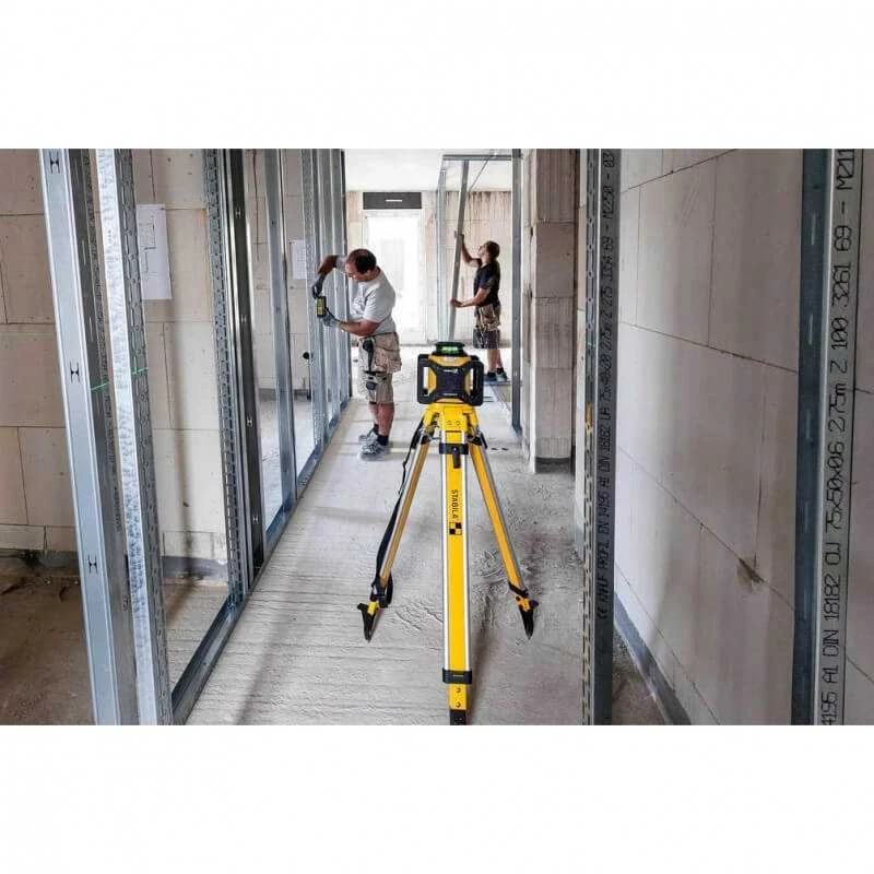 Lazerinis rotacinis nivelyras LAR 160 + imtuvas REC 160 RG, žalias, Stabila