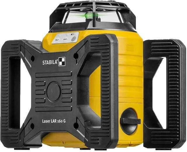 Lazerinis rotacinis nivelyras LAR 160 + imtuvas REC 160 RG, žalias, Stabila
