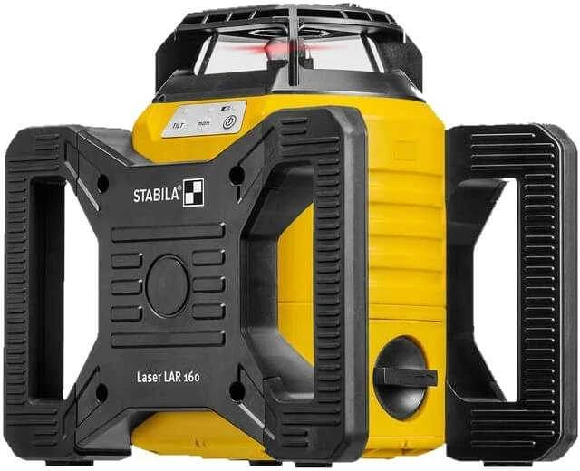 Lazerinis rotacinis nivelyras LAR 160 + imtuvas REC 160 RG, raudonas, Stabila