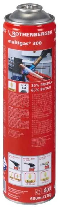 Rothenberger Dujų balionėlis ROHTENBERGER MULTIGAS