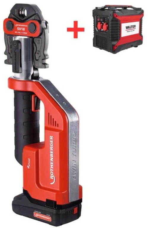 ROTHENBERGER Romax Compact TT SV15-22-28mm akumuliatoriaus slėgis