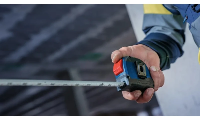 Bosch Matavimo juosta 3m su automatiniu fiksavimu