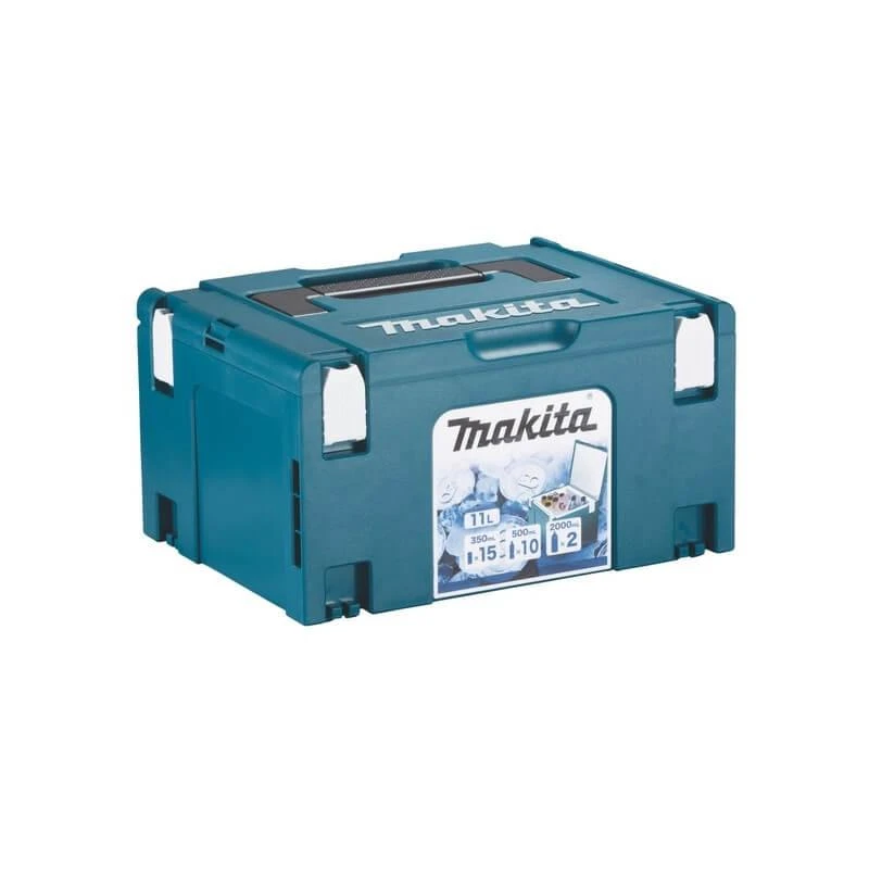Makita MAKPAC Šaltdėžė nr.3 11l 198254-2 350ml- 15vnt. ir 500ml PET - 10vnt.