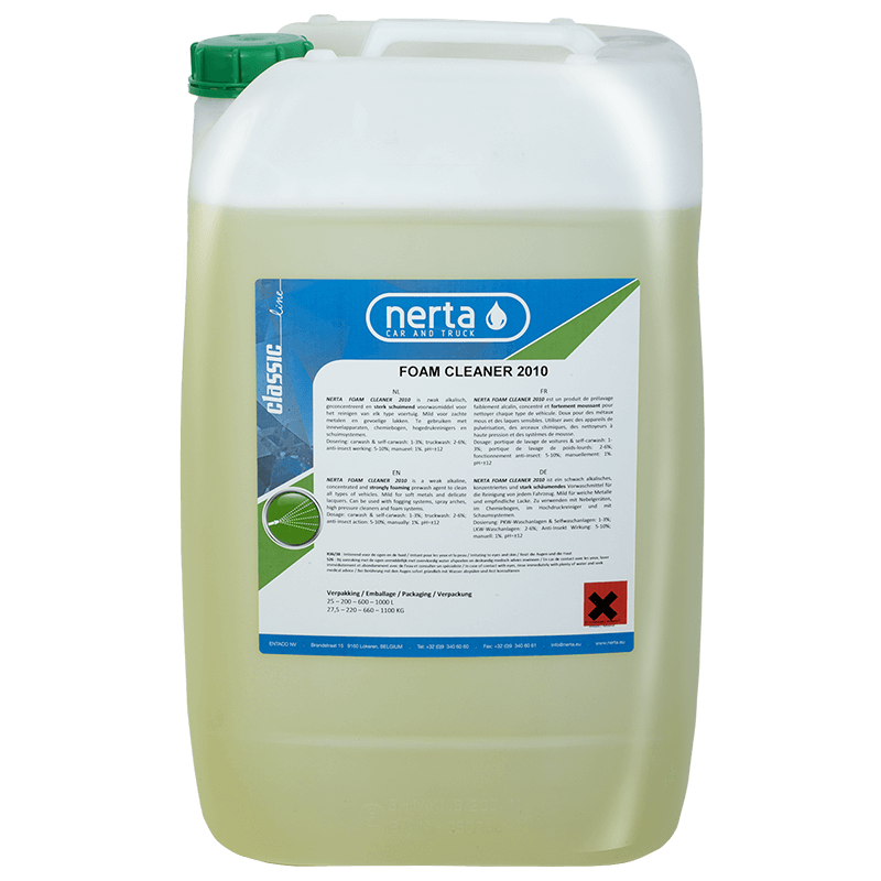 Šampūnas automobiliams NERTA Foam Cleaner 2010, 25 L, žema kaina Varle.lt