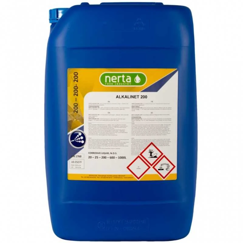 Šarminis valiklis Nerta Alkalinet 200; 25 l