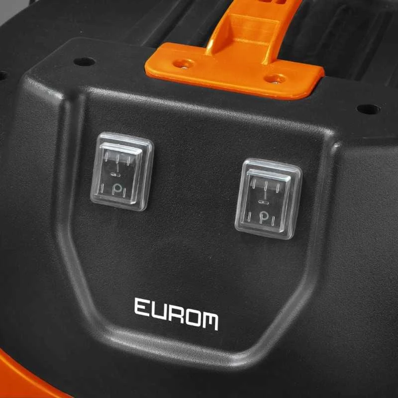 Sauso ir šlapio valymo siurblys EUROM Force 2070 2kW, 70L