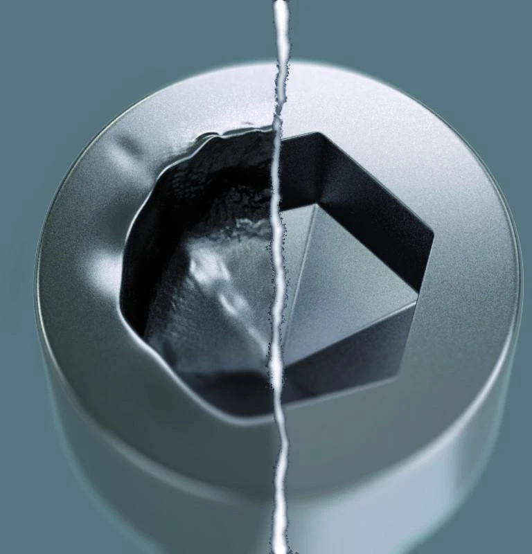 Grąžtas Šešiakampis atsuktuvo antgalis WERA 840/1Z Hex-Plus 3,0x25mm