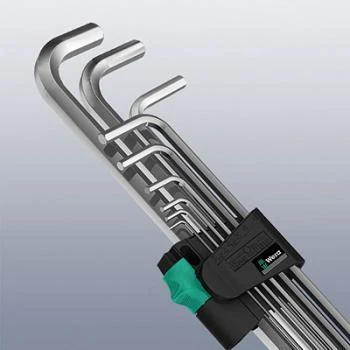 Šešiakampių raktų rinkinys 950 L/9 SM N Hex-Plus WERA