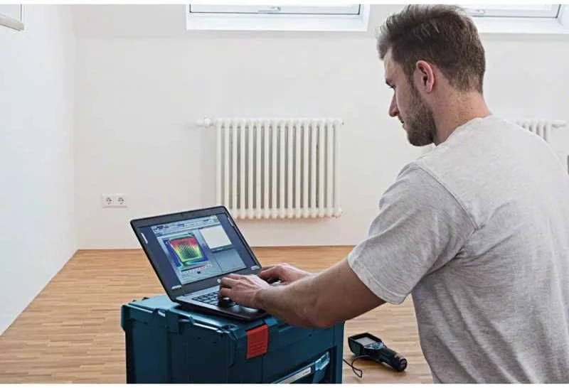 Šiluminė kamera Bosch GTC 400 C (1x1.5Ah, L-Boxx)