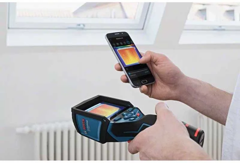 Šiluminė kamera Bosch GTC 400 C (1x1.5Ah, L-Boxx)