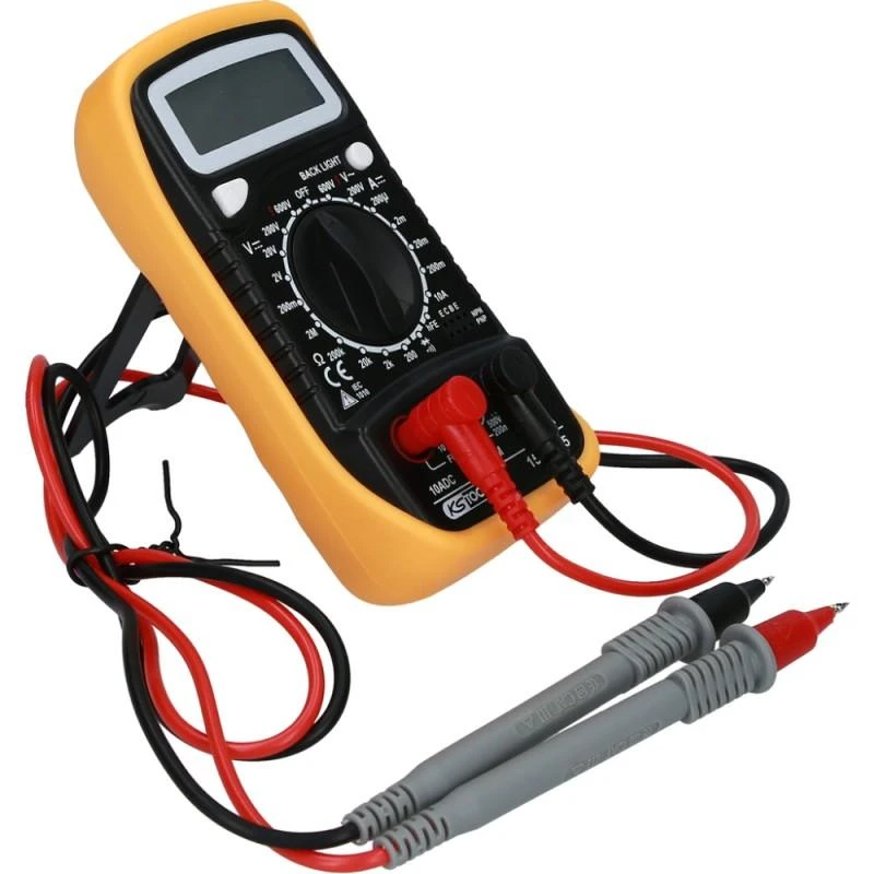 Skaitmeninis multimetras su patikrinimo antgaliais KS TOOLS