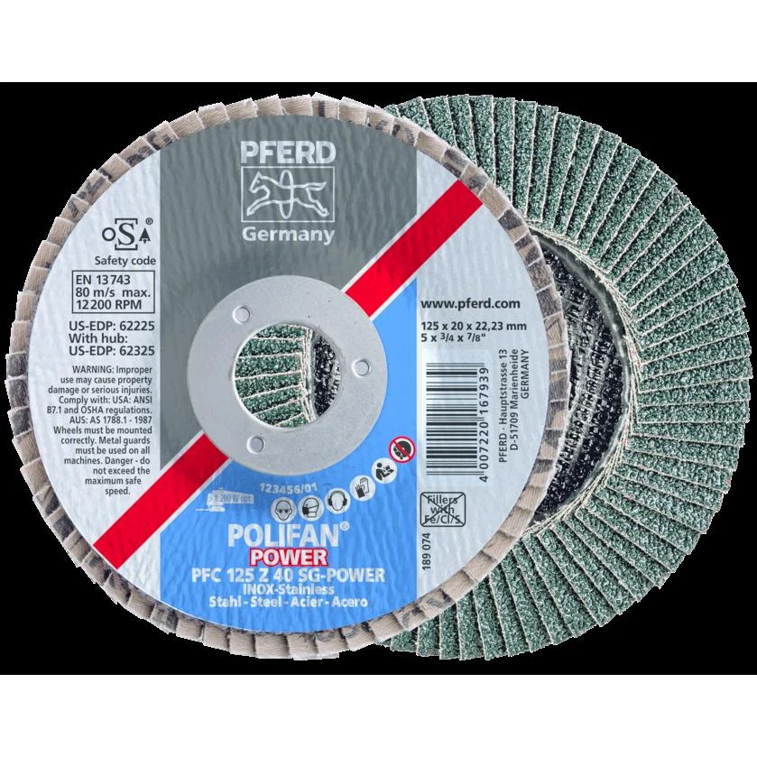 Šlifavimo diskas PFERD PFC 150 Z60 SG-POWER