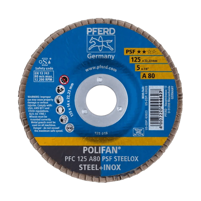 Šlifavimo diskas PFERD PFC125 A PSF 40