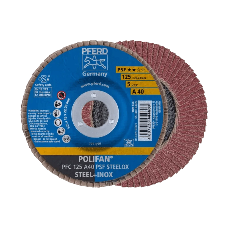 Šlifavimo diskas PFERD PFC125 A PSF 40