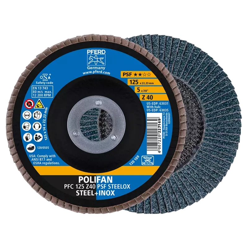 Šlifavimo diskas PFERD PFC125 Z PSF 60