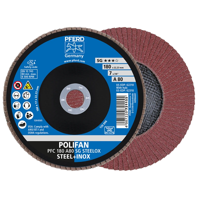 Šlifavimo diskas PFERD PFC180 A 80 SG