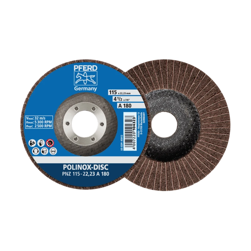 Šlifavimo diskas PFERD PNZ 125x22,23mm A100