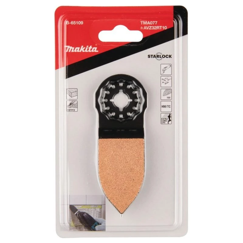 Makita MULTITOOL HM smailėjantys ašmenys įgilinimui ir grandymui 32mm B-65109