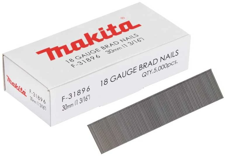 Makita Dykert smeigės 1,2x30mm, 18ga, 5000vnt F-31896 Dykert smeigės 1,2x30mm, 18ga, 5000vnt AF505, AF550H