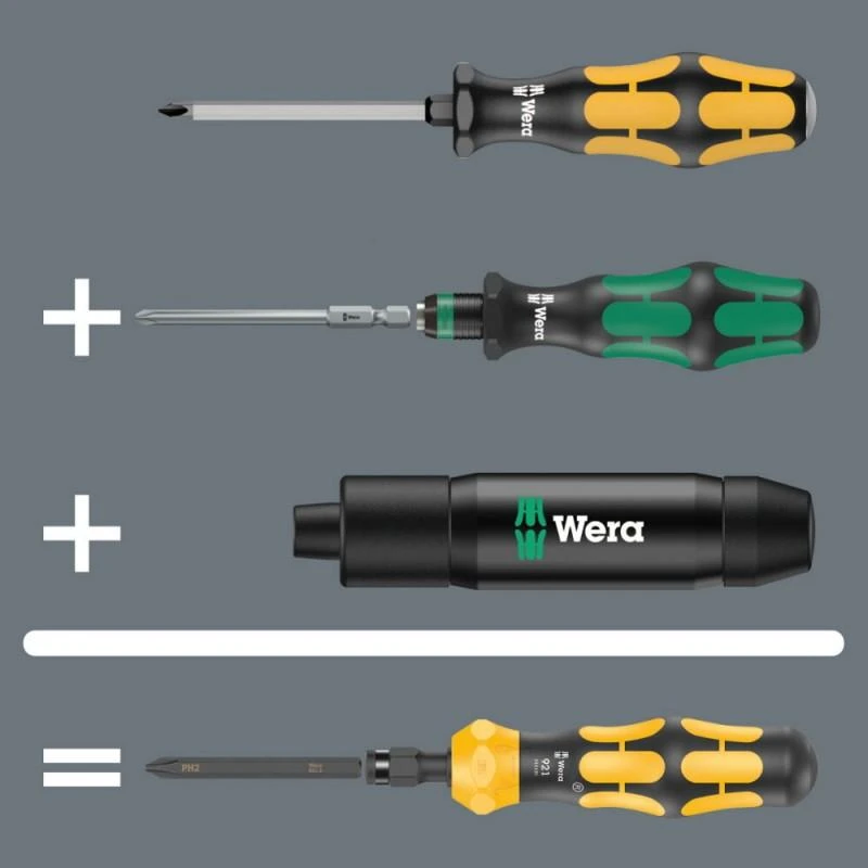Smūginis atsuktuvas WERA Kraftform+ 921