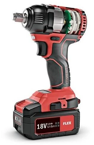 Akumuliatorinis smūginis veržliasukis FLEX IW 1/2" 250Nm 18,0-EC