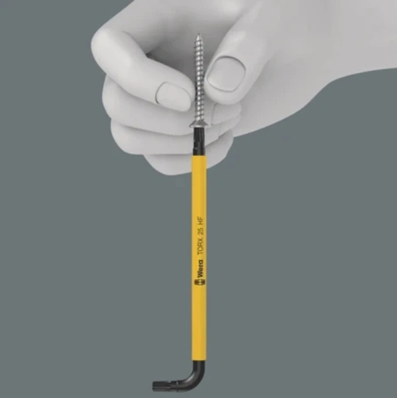 Wera 967/9 Multicolour ilgų TORX raktų rinkinys (TX8-TX40, 9 dalių)