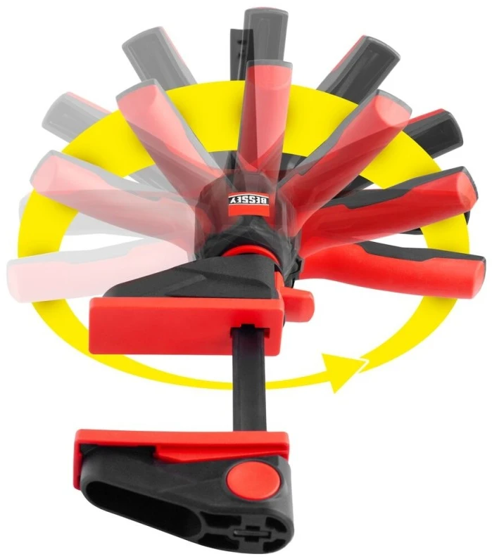 Spaustuvai su pasukama rankena BESSEY 150/60
