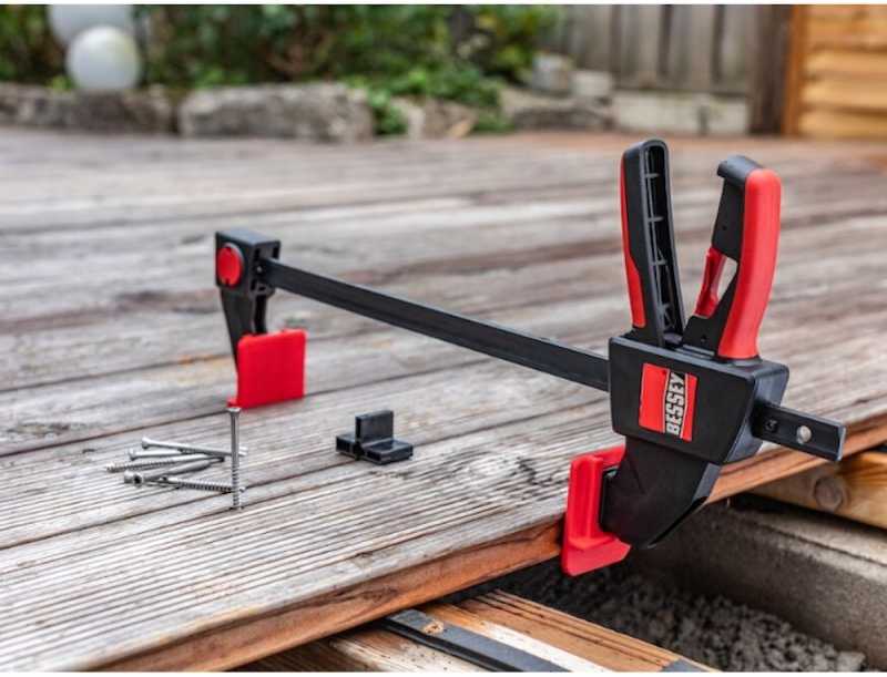 Spaustuvų rinkinys terasoms BESSEY 450/80 su adapteriais EZ-TD