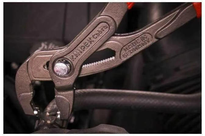 Spyruoklinių sąvaržų suspaudimo replės KNIPEX 85 51 250 AF