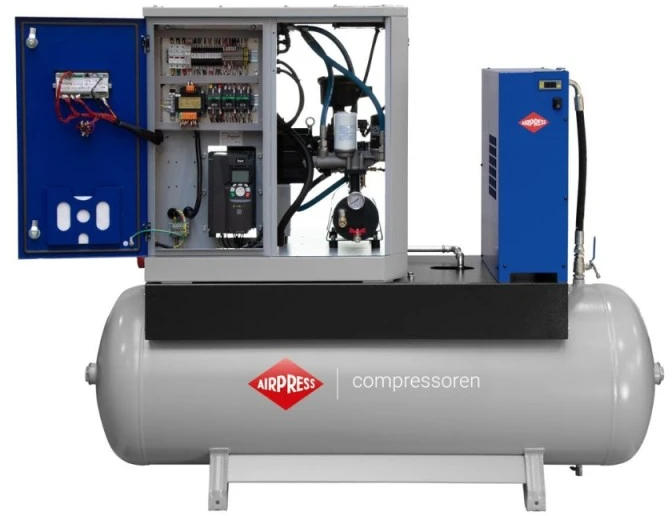 Sraigtinis kompresorius AIRPRESS APS 10 IVR Combi Dry X G3 10bar