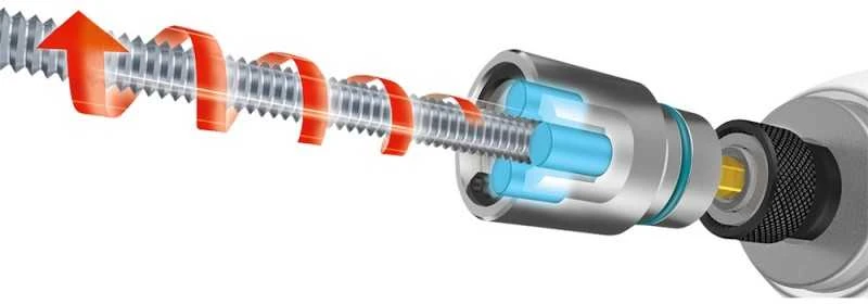 MAkita Srieginio strypo antgalis M10 1/4"