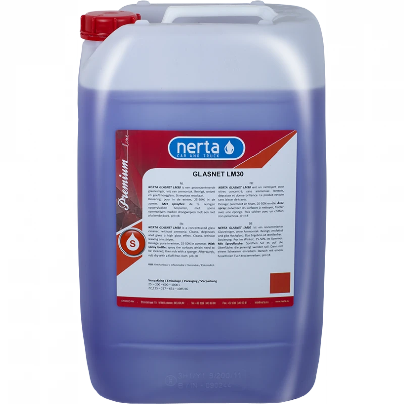 Stiklų valymo skystis NERTA Glas-Net LM30, 5L 5 L