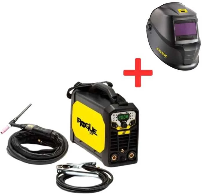 Suvirinimo aparatas ESAB Rogue ET 200iP PRO TIG DC