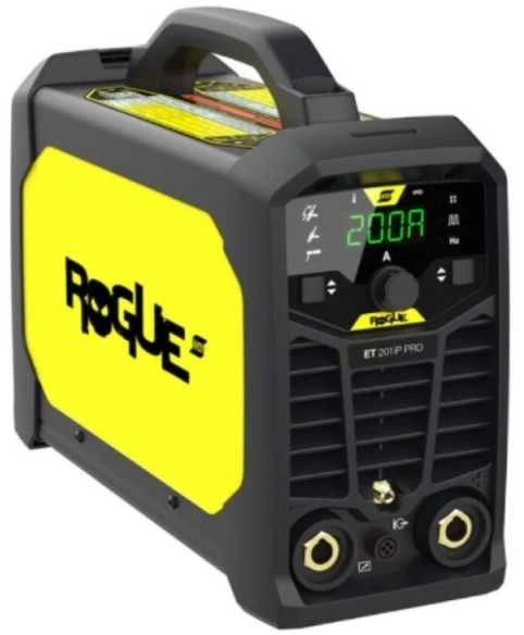 Suvirinimo aparatas ESAB Rogue ET 201iP PRO TIG DC su priedais