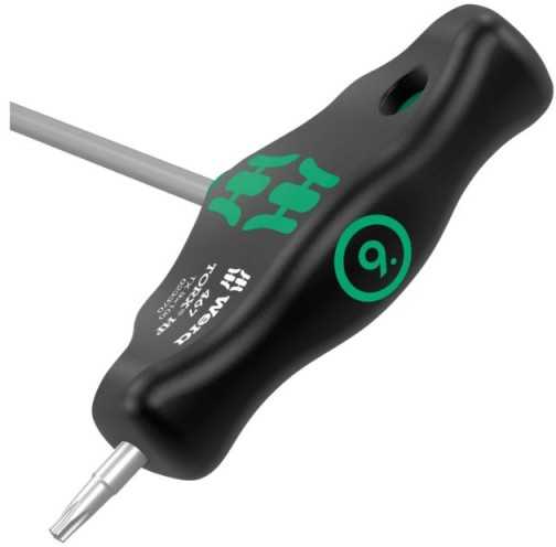 T-formos atsuktuvų rinkinys WERA 467/7 Torx HF