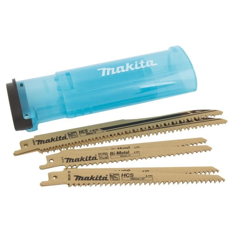 Makita Tiesinio pjūklo pjūklelių komplektas 6 Vnt. Medžiui B-44432