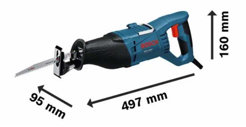 Bosch Universalus pjūklas GSA 1100 E